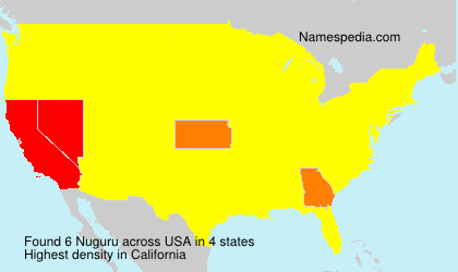 Surname Nuguru in USA Surname Nuguru in USA