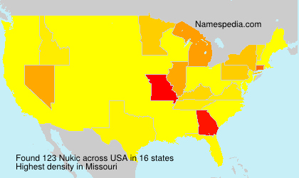 Surname Nukic in USA Surname Nukic in USA