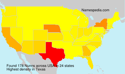 Surname Nunns in USA Surname Nunns in USA