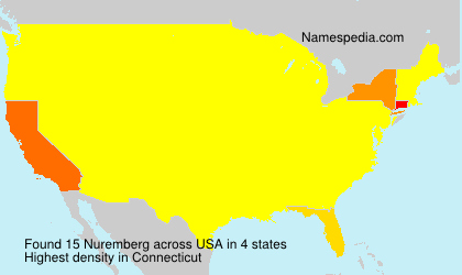 Surname Nuremberg in USA Surname Nuremberg in USA
