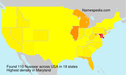 Surname Nussear in USA Surname Nussear in USA