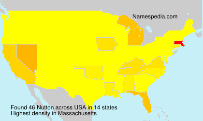 Surname Nutton in USA Surname Nutton in USA