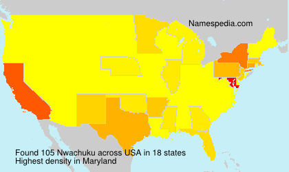 Surname Nwachuku in USA Surname Nwachuku in USA