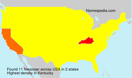 Surname Nwaisser in USA