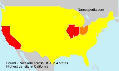 Surname Nwakobi in USA