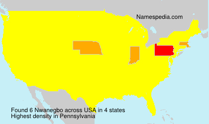 Surname Nwanegbo in USA Surname Nwanegbo in USA