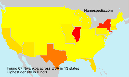 Surname Nwankpa in USA