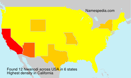 Surname Nwanodi in USA Surname Nwanodi in USA
