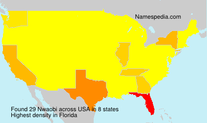 Surname Nwaobi in USA Surname Nwaobi in USA