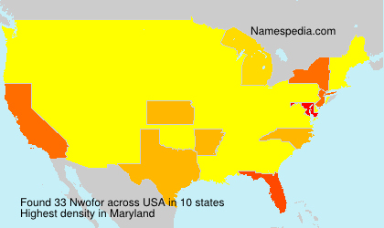 Surname Nwofor in USA Surname Nwofor in USA