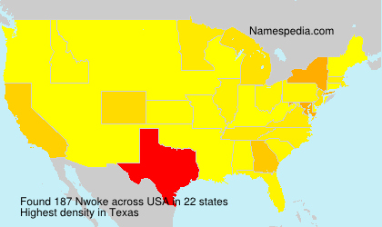 Surname Nwoke in USA Surname Nwoke in USA