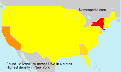 Surname Nwozuzu in USA Surname Nwozuzu in USA