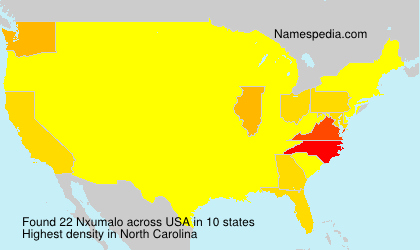 Surname Nxumalo in USA Surname Nxumalo in USA