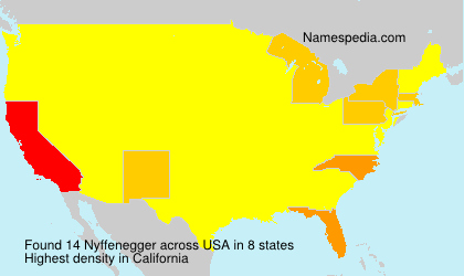 Surname Nyffenegger in USA Surname Nyffenegger in USA