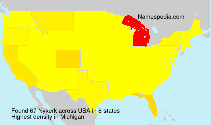 Surname Nykerk in USA Surname Nykerk in USA