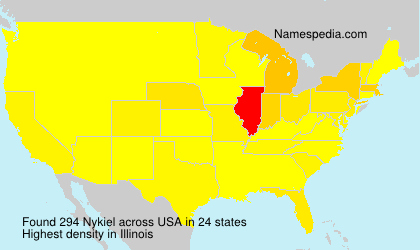 Surname Nykiel in USA Surname Nykiel in USA