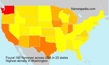 Surname Nymeyer in USA Surname Nymeyer in USA
