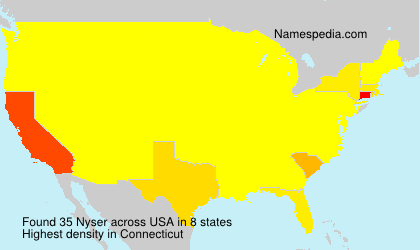 Surname Nyser in USA Surname Nyser in USA