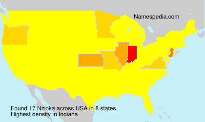 Surname Nzioka in USA Surname Nzioka in USA