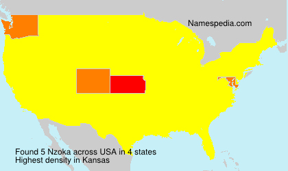 Surname Nzoka in USA Surname Nzoka in USA