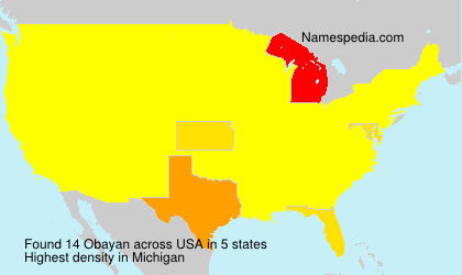 Surname Obayan in USA Surname Obayan in USA