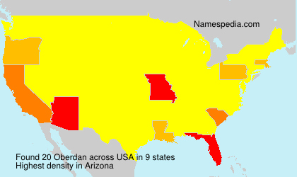 Surname Oberdan in USA Surname Oberdan in USA