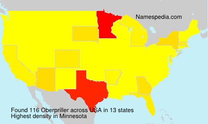 Surname Oberpriller in USA Surname Oberpriller in USA
