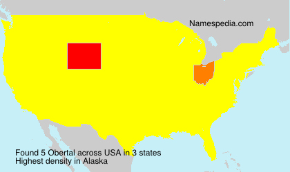 Surname Obertal in USA Surname Obertal in USA