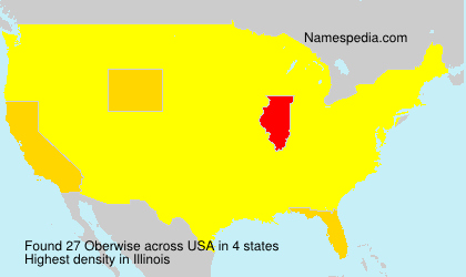Surname Oberwise in USA Surname Oberwise in USA