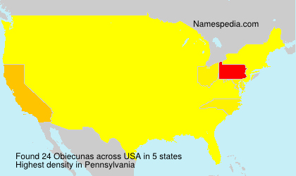 Surname Obiecunas in USA Surname Obiecunas in USA