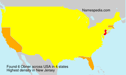 Surname Obner in USA Surname Obner in USA