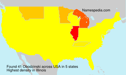Surname Obodzinski in USA Surname Obodzinski in USA