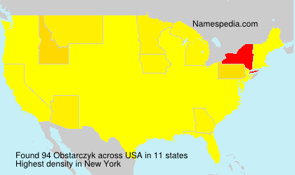 Surname Obstarczyk in USA Surname Obstarczyk in USA