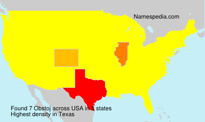 Surname Obstoj in USA Surname Obstoj in USA