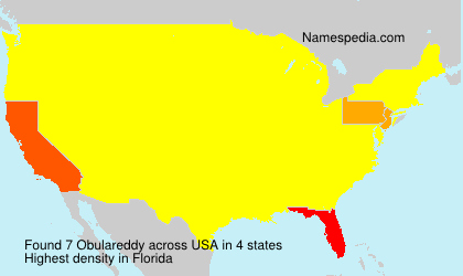Surname Obulareddy in USA Surname Obulareddy in USA