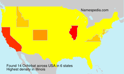 Surname Ochirbat in USA Surname Ochirbat in USA