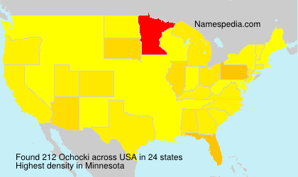 Surname Ochocki in USA Surname Ochocki in USA