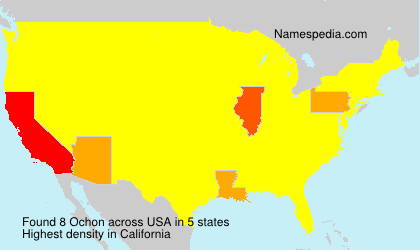 Surname Ochon in USA Surname Ochon in USA