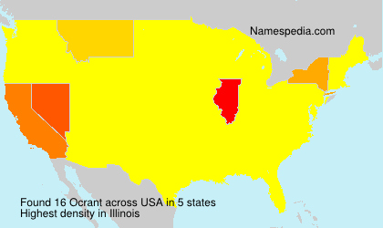 Surname Ocrant in USA Surname Ocrant in USA