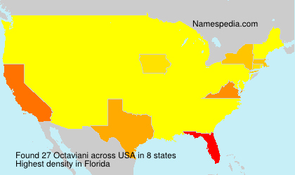 Surname Octaviani in USA Surname Octaviani in USA