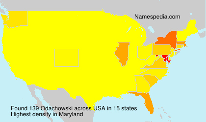 Surname Odachowski in USA Surname Odachowski in USA