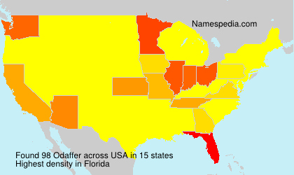 Surname Odaffer in USA Surname Odaffer in USA