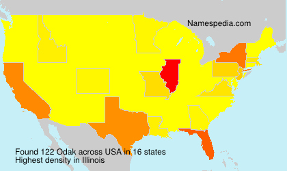 Surname Odak in USA Surname Odak in USA