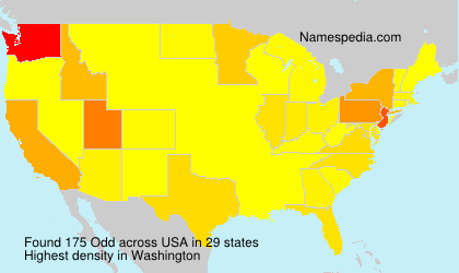 Surname Odd in USA Surname Odd in USA