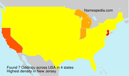 Surname Oddiraju in USA Surname Oddiraju in USA