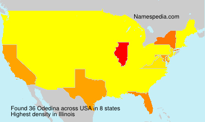 Surname Odedina in USA