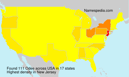 Surname Odee in USA Surname Odee in USA