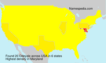 Surname Odeyale in USA Surname Odeyale in USA