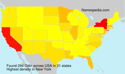 Surname Odin in USA Surname Odin in USA
