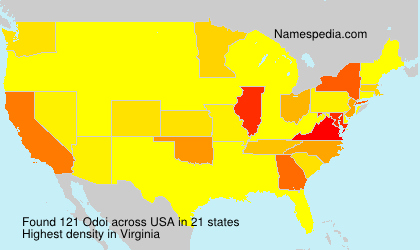 Surname Odoi in USA Surname Odoi in USA